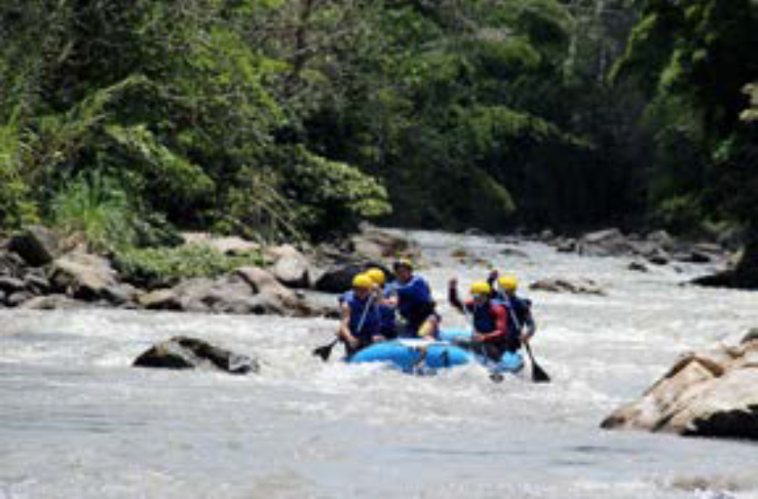 Rafting en La Unión